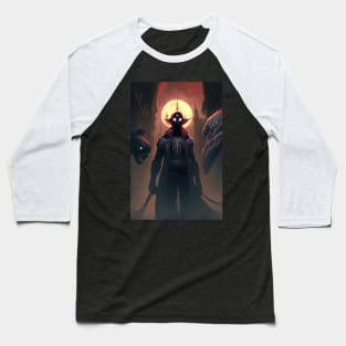 Spider-venom visits Yharnam in Bloodborne Baseball T-Shirt